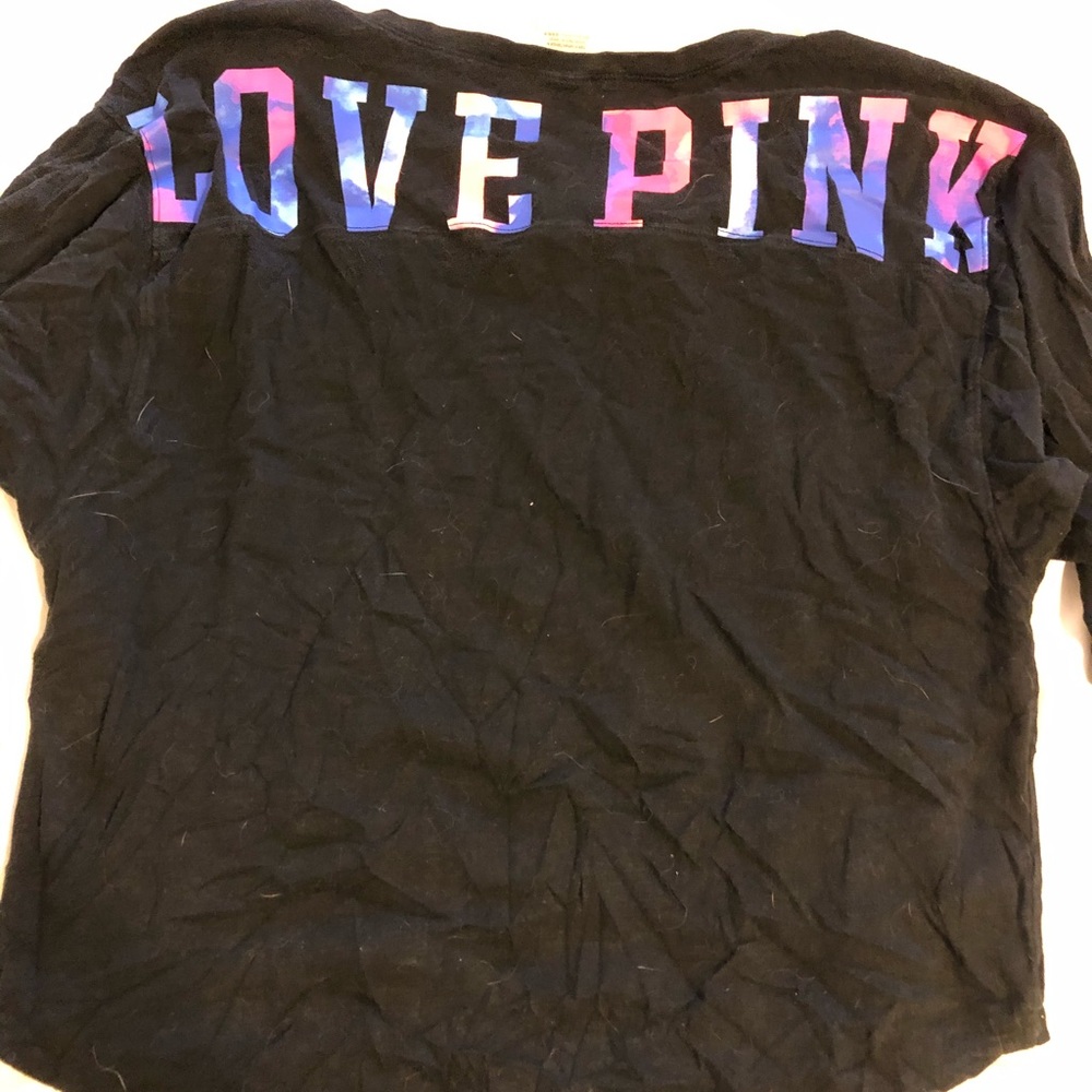 victoria secret pink oversized tee